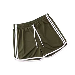 Shorts en maille décontractés écologiques pour hommes, séchage rapide, avec logo personnalisé, pour le sport et les activités, vente en gros - Product Image 1