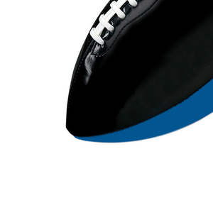Balón de rugby con costuras resistentes, superficie suave, adecuado para práctica y entrenamiento en interiores y exteriores, balón de rugby con paneles duraderos. - Product Image 3
