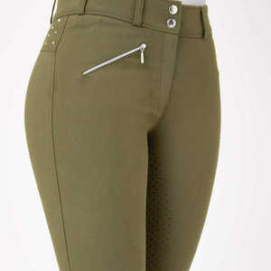 Pantalones de equitación al por mayor de fábrica: Jodhpurs y Breeches para mujer y hombre, pantalones ecuestres elásticos para montar a caballo - Product Image 5