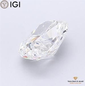 เพชรทรงคุชชั่นสี F ความสะอาดระดับ VVS2 น้ำหนัก 2.50 กะรัต เพชร CVD ที่เพาะเลี้ยงในห้องปฏิบัติการ พร้อมใบรับรอง IGI สำหรับเครื่องประดับสั่งทำส่วนตัว - Product Image 3