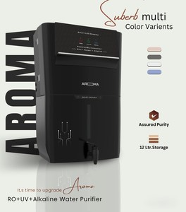 Purificateur d'eau alcaline AROMA RO Copper Zinc avec écran numérique, réservoir de 12 litres, technologie alcaline cuivre-zinc, qualité alimentaire - Product Image 2