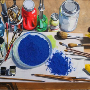 Pigment organique en poudre Phthalocyanine Bêta Bleue de marque Agrosyn, fourni par l'usine, pour la fabrication de peintures et d'encre en polymère PVC - Product Image 3