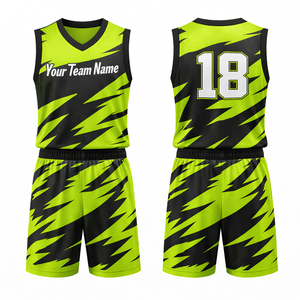 Conjunto de Jersey sin Mangas con Capucha y Pantalones Cortos de Baloncesto al por Mayor OEM, Secado Rápido, 100% Poliéster, Sublimación, Ropa Deportiva para Equipos - Product Image 3