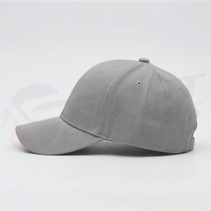 Gorra de Béisbol de Algodón Gris Claro, Lisa, Unisex, Estilo Casual, Protección Solar, Cómoda, a la Moda para Mujer - Product Image 3