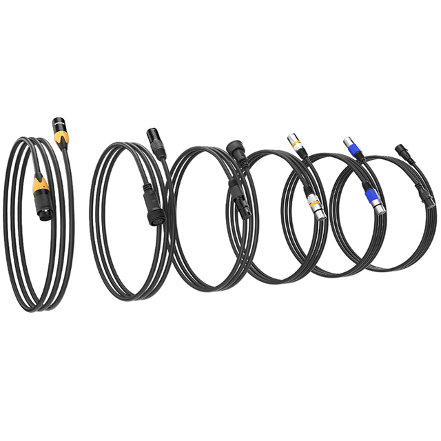 SHEHDS 3-Pin XLR Signal Cable  Stage Lighting Accessories DMX Link for Professional Stage Light