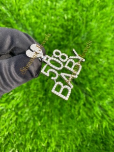 Colgantes de Plata de Ley 925 con Diseño de Corazón Roto, Letras, Números y Diamantes Cultivados en Laboratorio, Estilo Hip Hop, Unisex, Personalizables, Regalo de Moda - Product Image 6