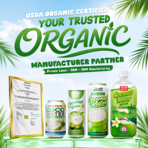 Precio de Fábrica, Muestra Gratis, Agua de Coco 100% Original 320ML, NFC, OEM/ODM, Marca Privada, Fabricante NAM VIET GROUP, Agua Potable - Product Image 3