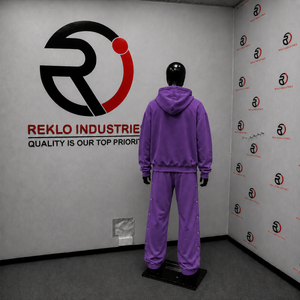 Conjunto Deportivo Morado para Hombre, Sudadera con Cremallera Completa y Pantalones Jogger, Dos Piezas, Ropa Casual Deportiva, Suave - Product Image 4