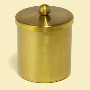 Luxury Brushed Gold Metal Kitchen Storage Canister Airtight Metal <b>Jar</b> For Tea Coffee Sugar & <b>Spices</b> Decorative Container - Product Image 3