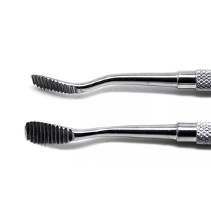 Lima ortopédica de doble punta de corte inverso de acero inoxidable, instrumento quirúrgico para procedimientos de modelado óseo - Product Image 5