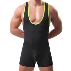 Singlet de Lucha Libre para Adultos de Alta Calidad, Personalizado por Delante, Tallas Personalizadas, Súper Suave, Ligero, Duradero, de Secado Rápido y Transpirable, Talla Grande - Product Image 1