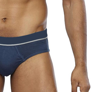 Ropa Interior Masculina de Punto de Talle Bajo con Logotipo Personalizado, Corte Regular, Transpirable, de Algodón/Fibra de Bambú, Diseño Moderno y en Tendencia - Product Image 2