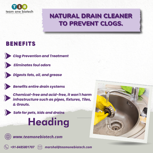 T1B Drain O Zyme Limpia el fregadero de tu cocina, baño y desagües. - Product Image 2