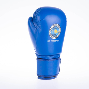 Professional Customizable Leather ITF Taekwondo <b>Karate</b> Semi-Contact <b>Glove</b> Waterproof Stretch PU Leather Taekwondo <b>Gloves</b> - Product Image 5