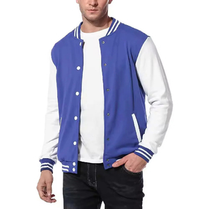 Men's Stylish Single Breasted Winter Baseball <b>Coat</b> with Letter Embroidery Stand Collar Side Pockets Outerwear Casual Men's - Product Image 3