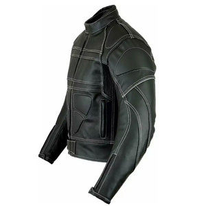 Genuine Leather <b>Jacket</b> Highest Quality Wholesale Custom Waterproof Motorbike <b>Racing</b> <b>Jacket</b> For Men - Product Image 3