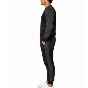 Ensemble de survêtement pour homme, qualité supérieure, tissu doux, coupe décontractée confortable, tenue élégante pour le fitness, la course à pied et le quotidien - Product Image 3