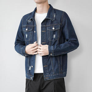 Nouvelle Veste en Jean Lavé Vintage Exclusif 2026 – Vêtement en Denim de Haute Qualité, Style Streetwear Américain, Design Personnalisé pour Homme - Product Image 4