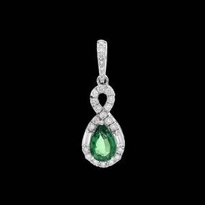 Pear Cut Tourmaline Pendant Gemstone 925 Sterling <b>Silver</b> Luxury Jewelry Women Elegant Handmade Gift Durable - Product Image 1