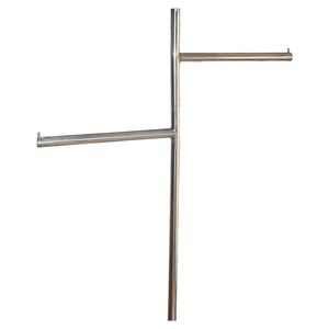 Présentoir de Vêtements Pliable Robuste en Métal Bros Display – Support de Présentation de Luxe Moderne pour Magasin, Portatif et Autoportant - Product Image 6