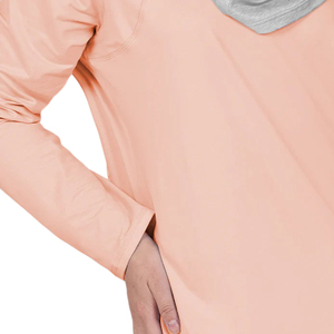Camiseta Larga Holgada Informal para Mujer, Estilo Musulmán, de Algodón Suave y Transpirable para Uso Diario - Product Image 6