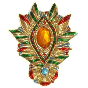 Apliques bordados de lingotes de alta calidad con decoración de encaje Insignias cosidas - Product Image 1