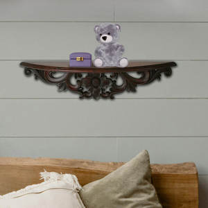 Estante de pared de madera de última generación para decoración del hogar, adecuado para la sala de estar y la oficina. - Product Image 2