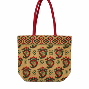 Bolso Tote Urbano Color Carmesí, Bolso Casual con Cierre de Cremallera y Asa Larga, Tamaño Grande para Regalos - Product Image 1