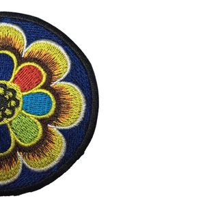 Cheap Custom Embroidered School Uniform Badges Safety <b>Pin</b> Backing Fabric Crests for Blazers - Product Image 2