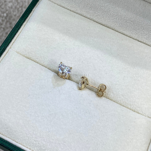 ต่างหูเพชรแท้จากห้องปฏิบัติการที่ได้รับการรับรองจาก IGI ทอง 10k 14k 18k ดีไซน์เครื่องประดับชั้นดี มีตัวเลือกทองคำแท้สีเหลือง สีโรสโกลด์ และสีขาว สำหรับวันเกิด - Product Image 6