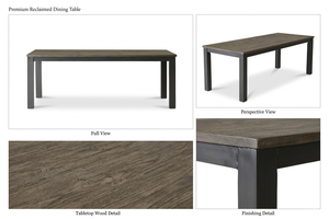 โต๊ะอาหารไม้สักแท้ Azora Liu สไตล์ Japandi แบบมินิมอล  ผิวไม้ธรรมชาติ สำหรับเฟอร์นิเจอร์ห้องรับประทานอาหารและห้องนั่งเล่น - Product Image 5