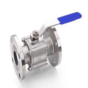 Vanne à boisseau sphérique manuelle résistante à la corrosion classe 150 CS matériau levier manuel à faible coût à eau OEM personnalisable pour bride - Product Image 3