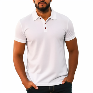 High Quality Casual Men's Solid Pocket For Shirts Short Sleeve Breathable Quick Dry - Product Image 4