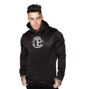 เสื้อฮู้ดดี้กันน้ำสำหรับผู้ชาย ทรงปกติ ซิปหน้า ผ้าฝ้าย 100% พิมพ์ลาย ปักโลโก้ตามแบบที่ต้องการ - Product Image 5