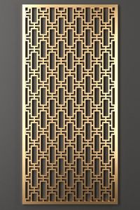 Panel Divisor de Habitaciones Decorativo de Metal Cortado con Láser, Estilo Art Deco, Revestimiento Impermeable, Fácil Instalación - Product Image 5
