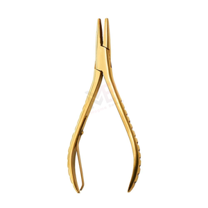 Modern Stylish Professional Hair Pliers Hair <b>Extension</b> Tools Micro <b>Bead</b> Hair <b>Extensions</b> Gold Color Plier - Product Image 3