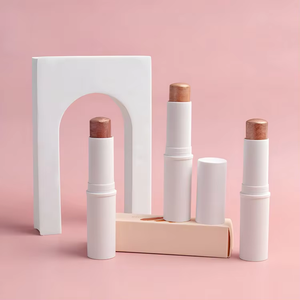 Stick crème illuminateur et bronzer scintillant de haute qualité, marque privée, pour le maquillage du visage, fabricant - Product Image 3