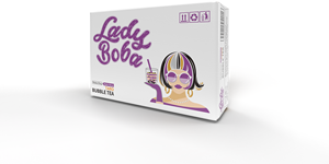 Dama Boba taro leche burbuja té de Taiwán - Product Image 5