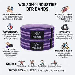 สายรัดออกกำลังกายแบบต้านทานสูง Wolson Industry ผลิตจากไนลอน สำหรับการฝึกความแข็งแรง การออกกำลังกายเพื่อเพิ่มความคล่องตัว และการฝึกในยิม - Product Image 4