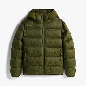 Fabricante de Chaquetas Acolchadas con Capucha para Hombre, Abrigo de Invierno Ligero Resistente al Agua, Proveedor OEM - Product Image 2