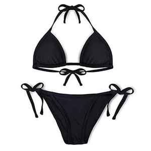 Conjunto de Bikini de Dos Piezas para Mujer, Tela Elástica, Proveedor OEM Personalizado - Product Image 1