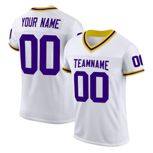 ชุดกีฬาผู้ชาย เสื้อฟุตบอลพิมพ์ลายแบบ Sublimation ชื่อทีม ชื่อ/หมายเลขของคุณ เสื้อฟุตบอลระบายอากาศสำหรับผู้ใหญ่ ชุดยูนิฟอร์ม - Product Image 1