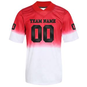 Uniformes de Fútbol Americano Personalizados Premium, Conjuntos Sublimados para Equipos, Tejido Transpirable de Alta Elasticidad que Absorbe la Humedad - Product Image 1