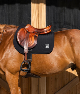 Tapis de selle d'équitation personnalisés de haute qualité, style anglais, matelassés en coton, doux, respirants et confortables - Product Image 5