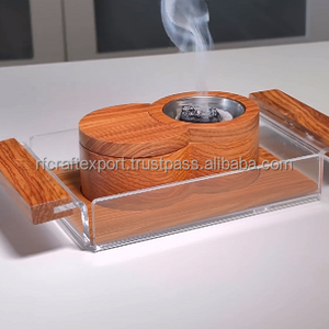 Offre Spéciale nouveauté qualité supérieure brûleur en bois bakhoor ensemble oud boîte de rangement pour les cadeaux de l'Aïd - Product Image 4