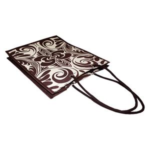 Bolsa de Compras de Lona Natural de 10 oz con Asas de Cuerda de Algodón, Impresión Completa, Impermeable, Laminada con PP, para Regalo - Product Image 5