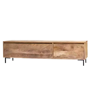 Soporte de TV de diseño de lujo o mesa Gabinete de TV Douglas Muebles de sala de estar de madera de teca y muebles de hotel de calidad superior - Product Image 6
