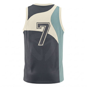 Maillot de basket tendance pour hommes, léger, confortable, tissu respirant, idéal pour le sport et le style urbain décontracté - Product Image 3