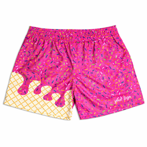 Shorts en maille respirants pour hommes, confortables, avec ceinture élastique, shorts de baseball, impression par sublimation, shorts pour hommes, meilleur style streetwear - Product Image 6