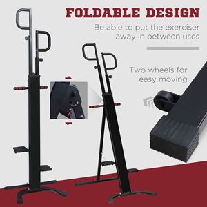 StairMaster Climbing Machine: Allenamento Completo del Corpo con Altezza Regolabile e Design Pieghevole - Product Image 5